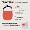 rooyvany Sun Visor Hat(Black)