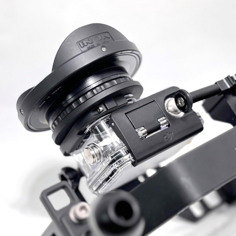 Original Waterproof Case Compatible with DJI Action M67 Lens Adapter