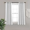 Lush Decor Hygge Stripe Window Curtain Panel Pair, 52" W