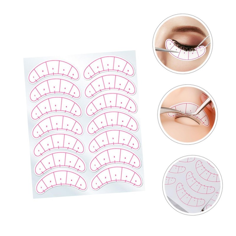 Ipetboom Eyelash Positioning Patch Custom Eyelash Packaging Box Lash Mapping