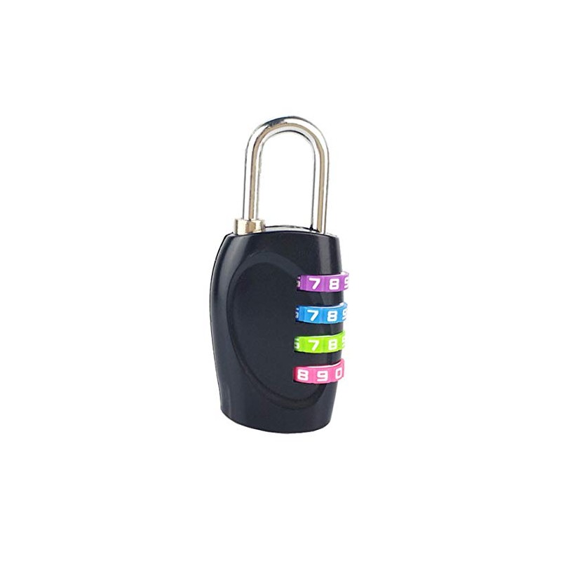 Combination Lock Resettable 4 Digit Padlock Outdoor Waterproof Combo Lock