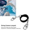 Diving Camera Lanyard Corrosion Rust Resistance 360° Flexible Rotation Diving