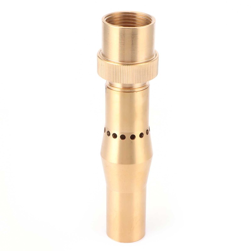 Female Thread Fountain Nozzle Brass Multihole Bubbling Sprinkler for Garden