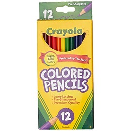 Crayola 68-4012 Colored Pencils, 12-Count, Pack of 2, Colors may vary