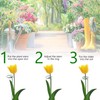 Thealyn 12 Pack 18 Inch Plant Support Stakes, Metal Single