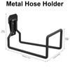 Metal Garden Hose Holder Wall Mounted, Heavy Duty Water Hose