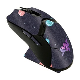 MightySkins Glossy Glitter Skin Compatible with Razer Viper Ultimate - Bright Night Sky | Protective, Durable High-Gloss Glitter Finish | Easy to Apply and Change Styles | Made in The USA