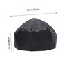 Levemolo Fire Pit Cover Outdoor Stove Protector Heavy Duty Patio