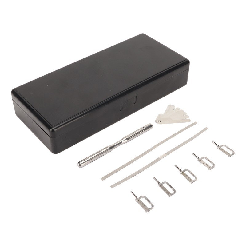 Interproximal Enamel Reduction Kit Dental Feeler Gauge Professional Portable Dental