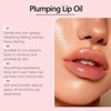 Lip Plumper,Moisturizing Plumping Lip,Plumping Lip Gloss,Volumizing Lip Plumper Gloss,Improve Dullness,Long-Lasting