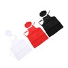 3 Set Kids Apron and Chef Hat Red Black White