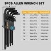 ELEAD 11-Piece Torx Star Allen Wrench Set with Extension Bar,