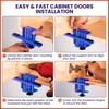 Cabinet Door Mounting Jig Hinge Hardware Easy Installation Tool Support