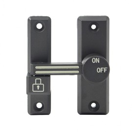 Youngdal Hardware Sliding Door Latch Lock C3 (Gray)