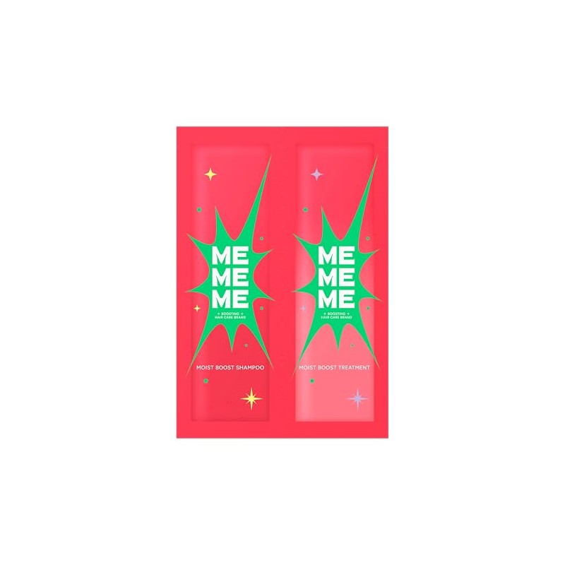 MEMEME Moist Boost Shampoo & Treatment, Single Enough Pillow, 0.7