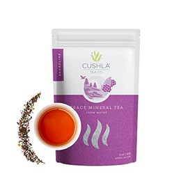 Digitata Maine Trace Mineral Tea Blend - Shoreline Contains Raspberry Black Tea, Ocean Rose Petals, Digitata With Sea Vegetable Kelp Flakes - 3oz Caffeinated