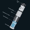 USB Air Purifier Mini Desktop Negative Ion Odor Removal Purifier