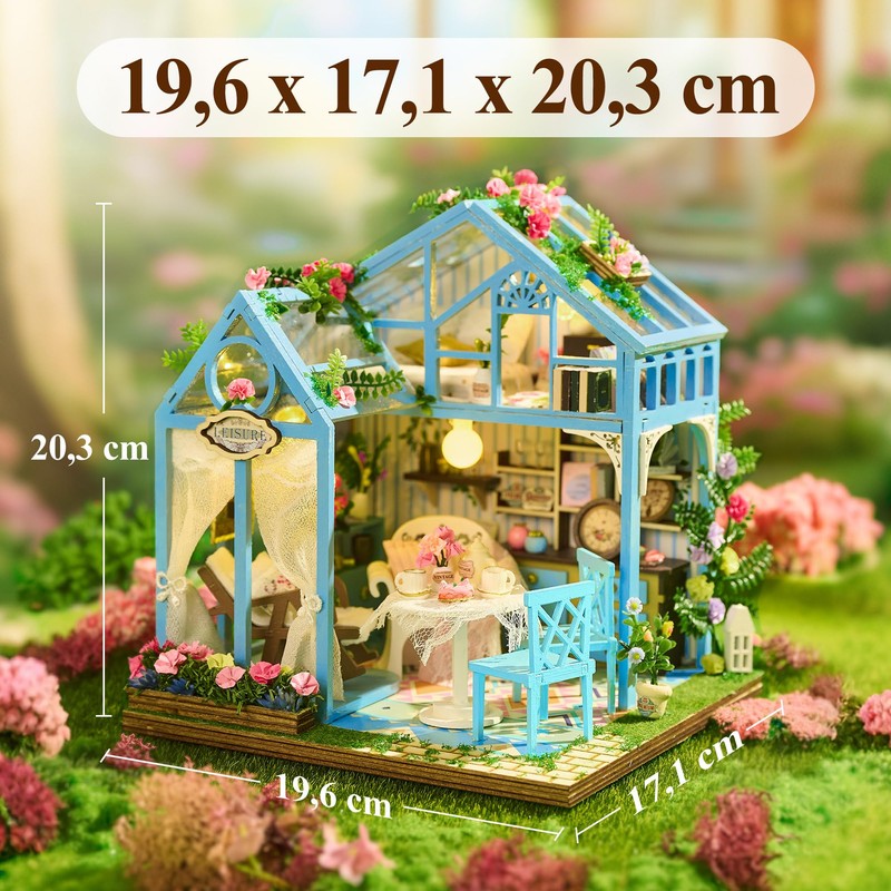 BenBen DIY Miniature House Kit (Green House)