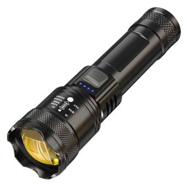 Rechargeable Flashlights 10000 High Lumens Super Bright Led Tactical Flashlight Battery Powered Handheld Flashlights, USB C, Waterproof, Zoomable, Long Range, Long Lasting, for Home Camping Emergency