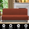 Stretch Armless Futon Cover Futon Slipcover Full Queen Size Futon