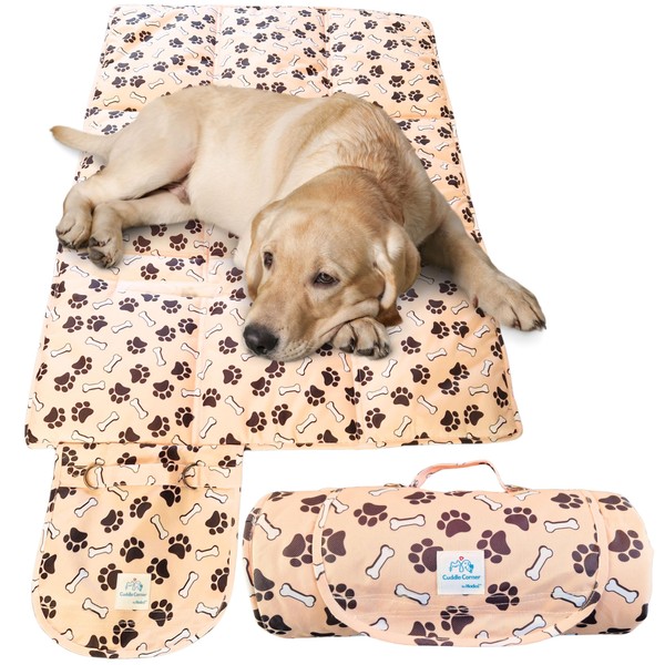 Cuddle Corner Dog Travel/Settle Mat, 100cm x 70cm, Waterproof Oxford