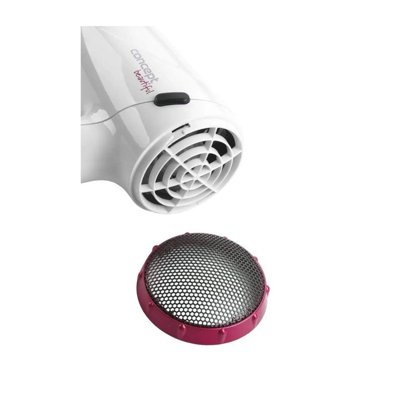 Concept Beautiful VV5740 Hairdryer 1500W with Folding Handle, pink