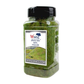 WWScenics | 4mm Spring Static Grass | 500ml Can | WSG4-008 | Realistic Model Scenery Material