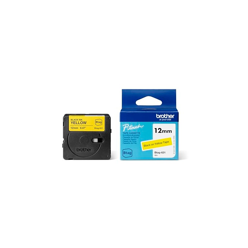 Brother Original Btag-631 Label Tape 12 mm 4 m Long