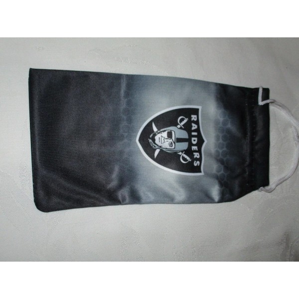 Unbranded LAS VEGAS RAIDERS Microfiber Drawstring Eyeglasses Bag/Cleaning Cloth #12
