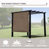Alion Home Sun Shade Panel Privacy Screen with Grommets on