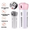 CL Dosificador Dispensador 4 Tanques Gel Shampoo Crema Y Mas