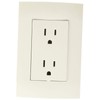 Leviton X02-UTOMA-PCB Receptáculo Dúplex con Tierra 15A 125/250V, Blanco Con