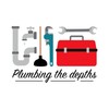 CafePress Plumbing The Depths 5.5" Round Car Magnet Magnetic Bumper