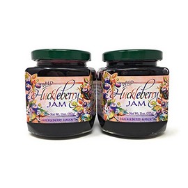 Wild Montana Huckleberry Jams and Preserves (2 Pack of Jam)