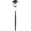 Kuchipole Single Item Serving Spoon GOA Silver x Black GO.14