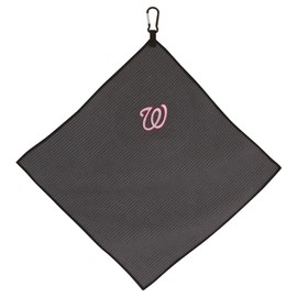 Team Effort Washington Nationals 15" x 15" Grey Microfiber Towel