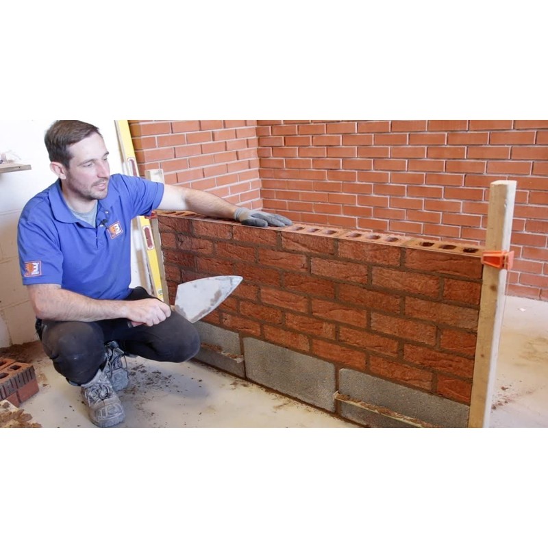 HowseHold Brick Line Blocks [12 Pack] for Bricklaying Straight Bricks