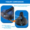 Oupados Comfortable Ergonomic Bicycle Saddle Gel Saddle Men's Women's Wide