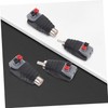 CAXUSD 8pcs Audio Video Connector Speaker Wire Adapter for Easy