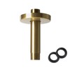 4 Inch Shower Arm with Flange, Ceiling Mounted Shower Head