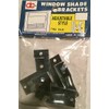 Window Shade Brackets Adjustable Style (1 Pair)