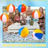 40 Pcs 9 Inch Hanging Inflatable Beach Balls Blow Up