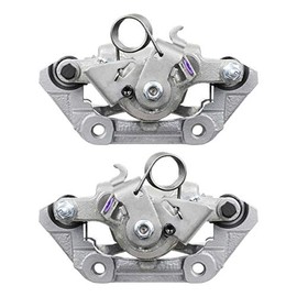 AutoShack BC6300PR Rear Brake Calipers Assembly Pair Set of 2 Driver and Passenger Side Replacement for 2011 2012 2013 2014 Ford Edge 2011-2015 Lincoln MKX 2.0L 3.5L 3.7L V6 AWD FWD