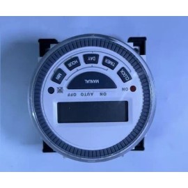 NOVUS 8828002110  TM 619-2 Weekly Timer 240 Vac w/ DIN rail adaptor