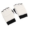 1 Pair Taekwondo Gloves Breathable Elastic Half Finger Kickboxing Boxing