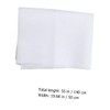 DOITOOL 1pc Mesh Cover Acoustic Dust Cloth Thick White for
