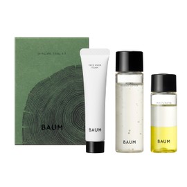 Baum Skin Care Trial Kit Set, 1.0 fl oz (30 ml+16 ml+15 ml)