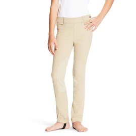 ARIAT Girls' Heritage Side-Zip Jodhpur Riding Breeches Tan 10 R US