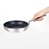 Vogue Non-Stick Aluminium Frypan 200X35mm Frying Kitchen Heavy Duty Cookware,