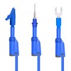 Goupchn 5PCS Banana Plug Silicone Test Leads Kit 4mm Fully